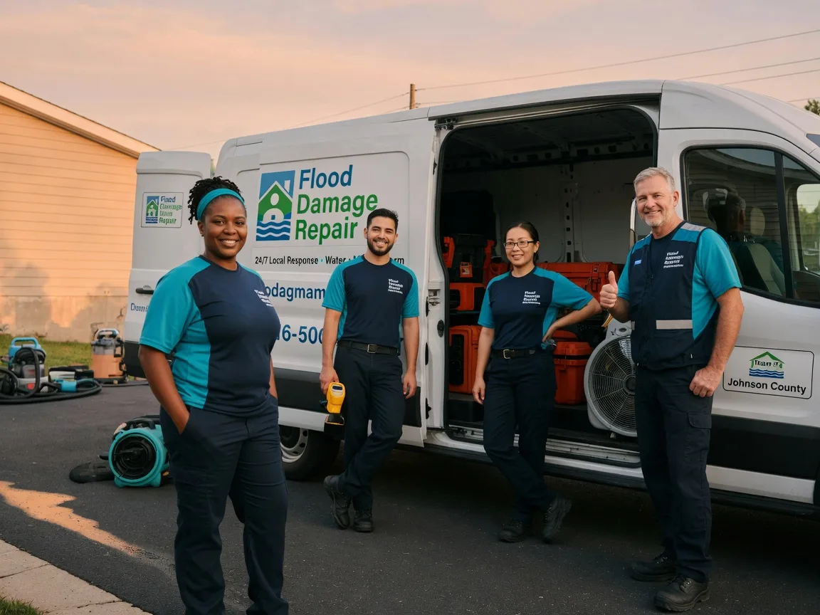 Water Damage Restoration company in Quinton, OK